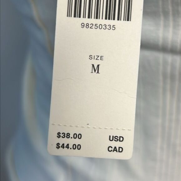 Anthropologie x Pilcro Ivory Banded One-Shoulder Knit Top M - Picture 7 of 8